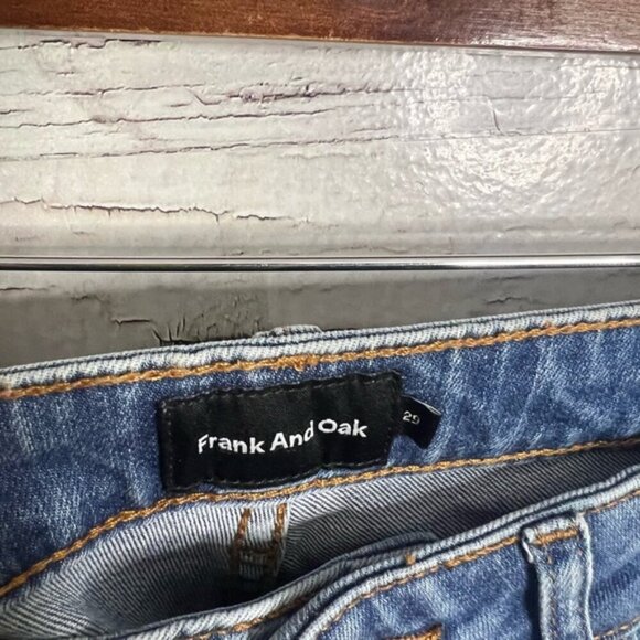 Frank & Oak Women's Skinny Jeans - Blue Debbie size 29 - Picture 4 of 7